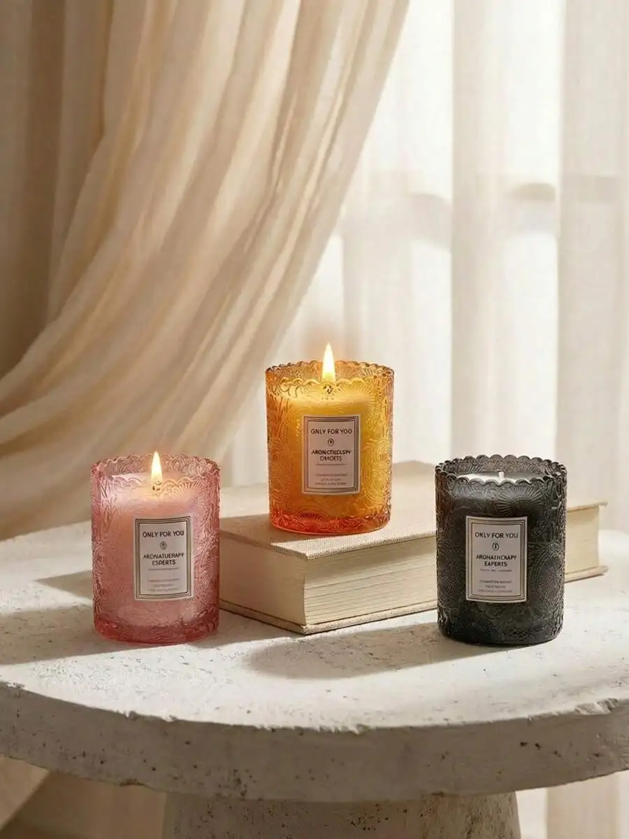 Home Fragrance That Lasts Long - Natural Soy Wax Scented Candle -