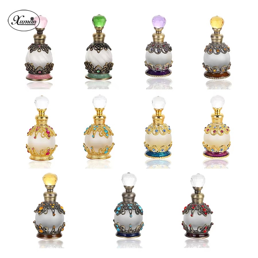 Home Fragrance Glade - 15ml Stone Metal Refillable Perfume Bottle