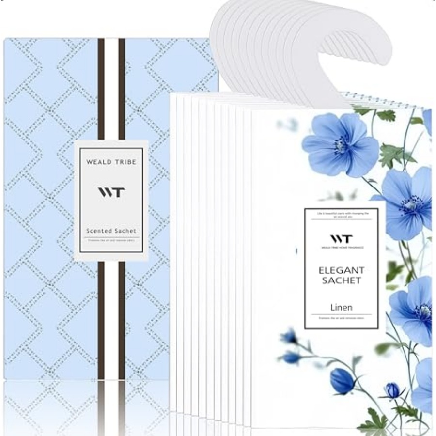 Home Fragrance That Lasts Long - 12 Packs Large-Bag Scented Sachets for