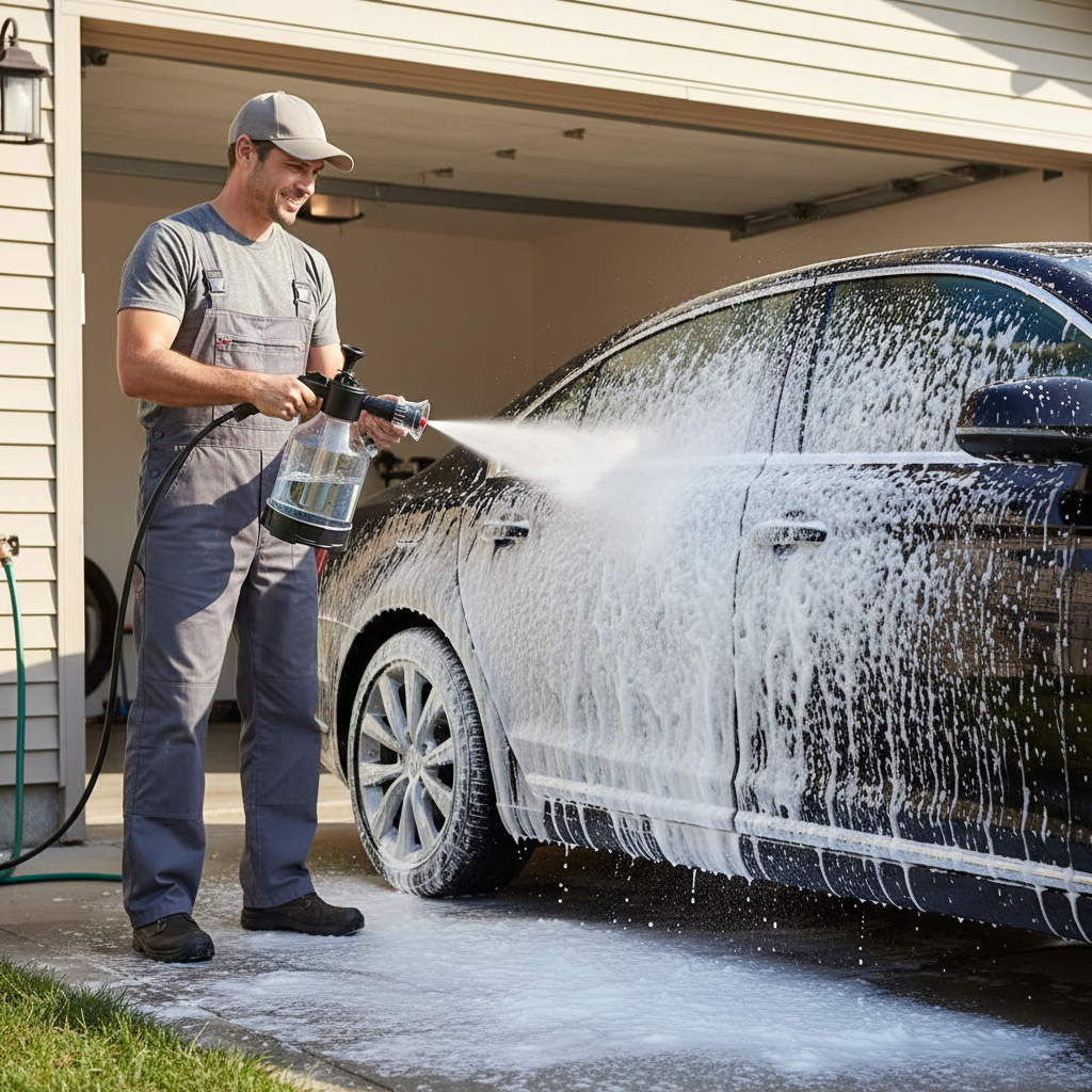2.5L Manual Car Wash Foam Spra – Room Spray Bottle Bewertung und Preis