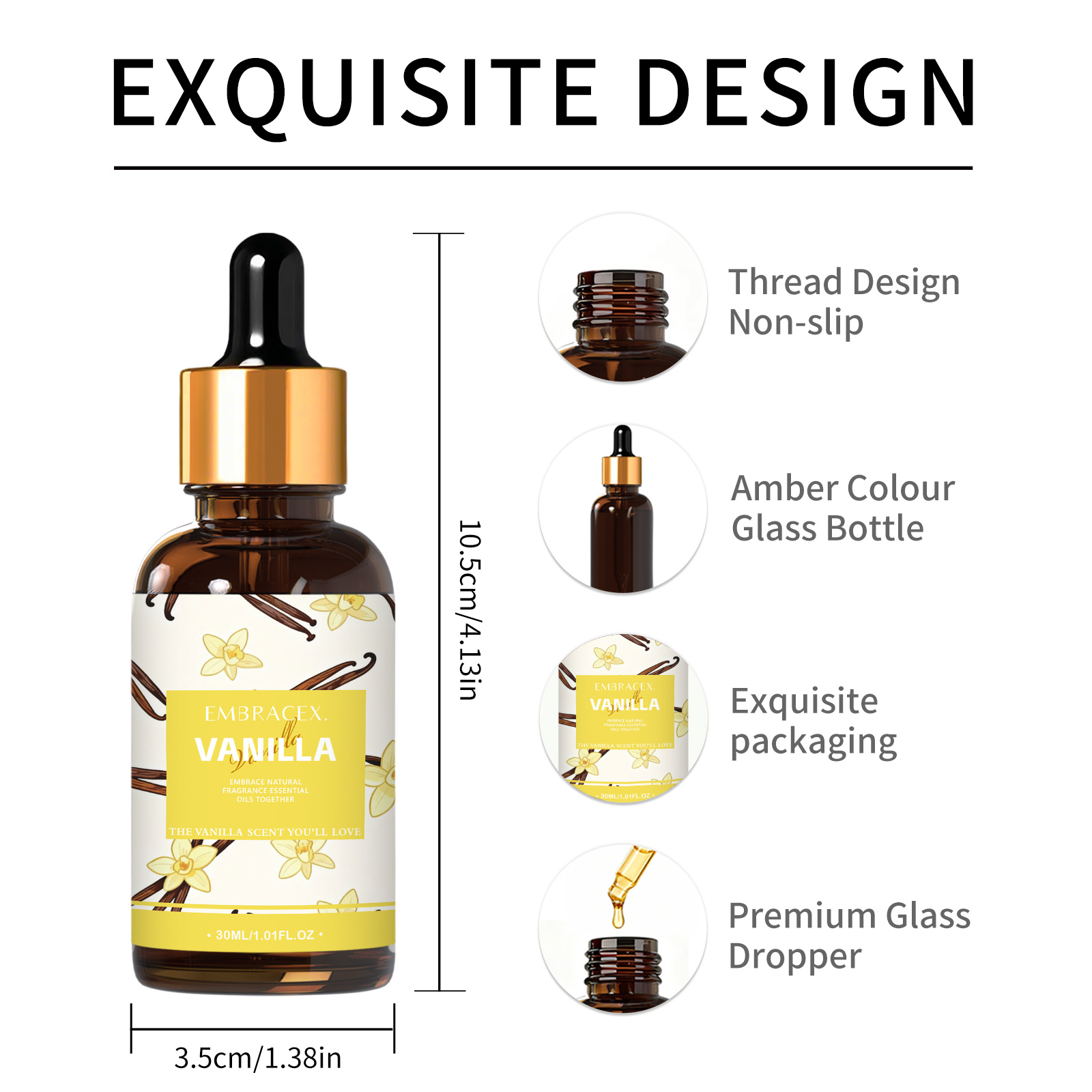 30ml Vanilla Essential Oil Per – Home Fragrance Accessories Bewertung und Preis