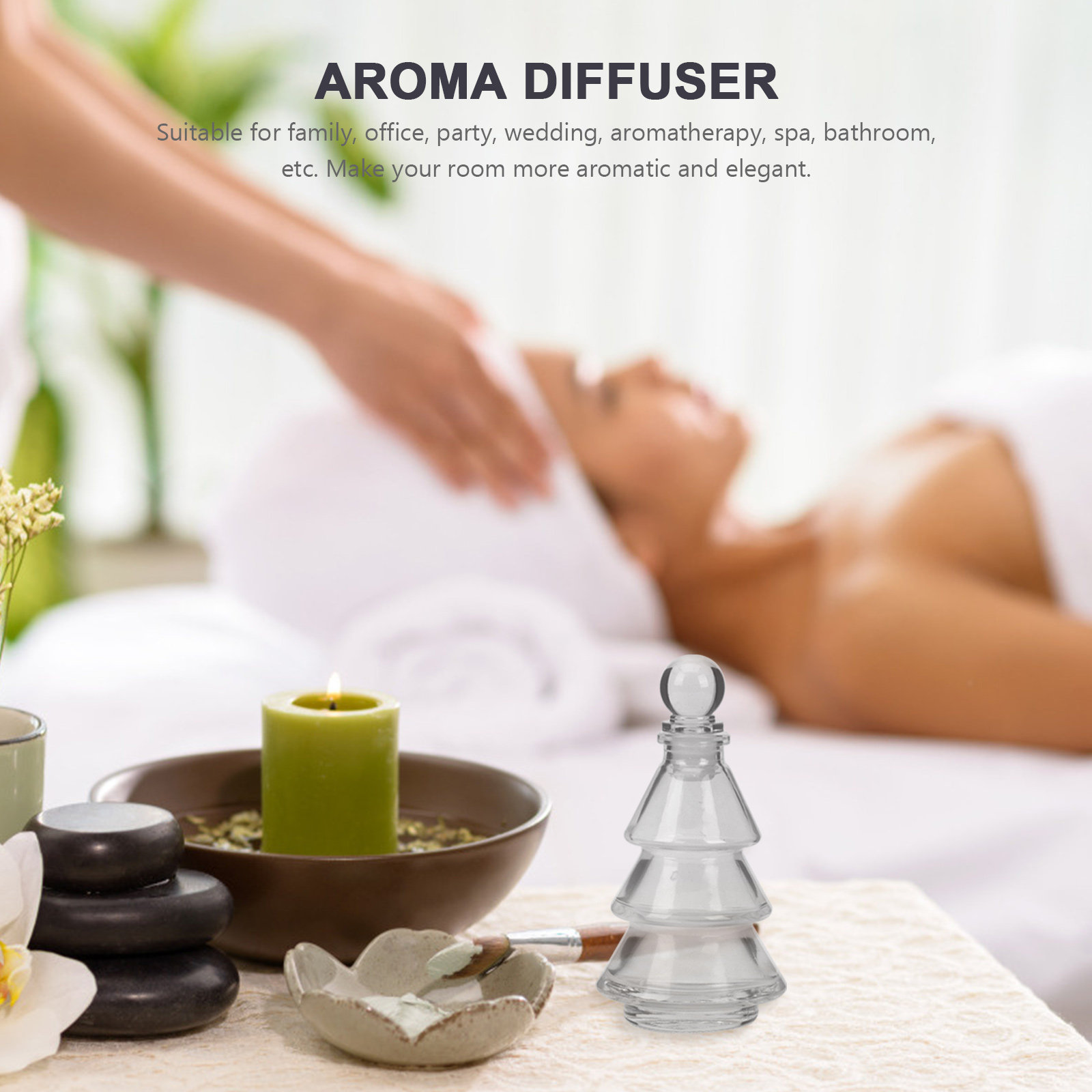 3Pcs Aromatherapy Glass Bottle – Home Fragrance Leather Diffuser Bewertung und Preis
