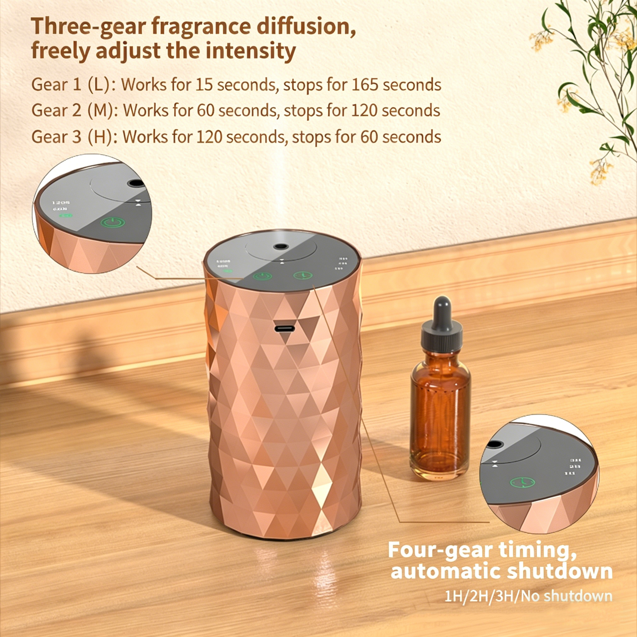 Waterless Essential Oil Diffus – Home Fragrance Accessories Bewertung und Preis