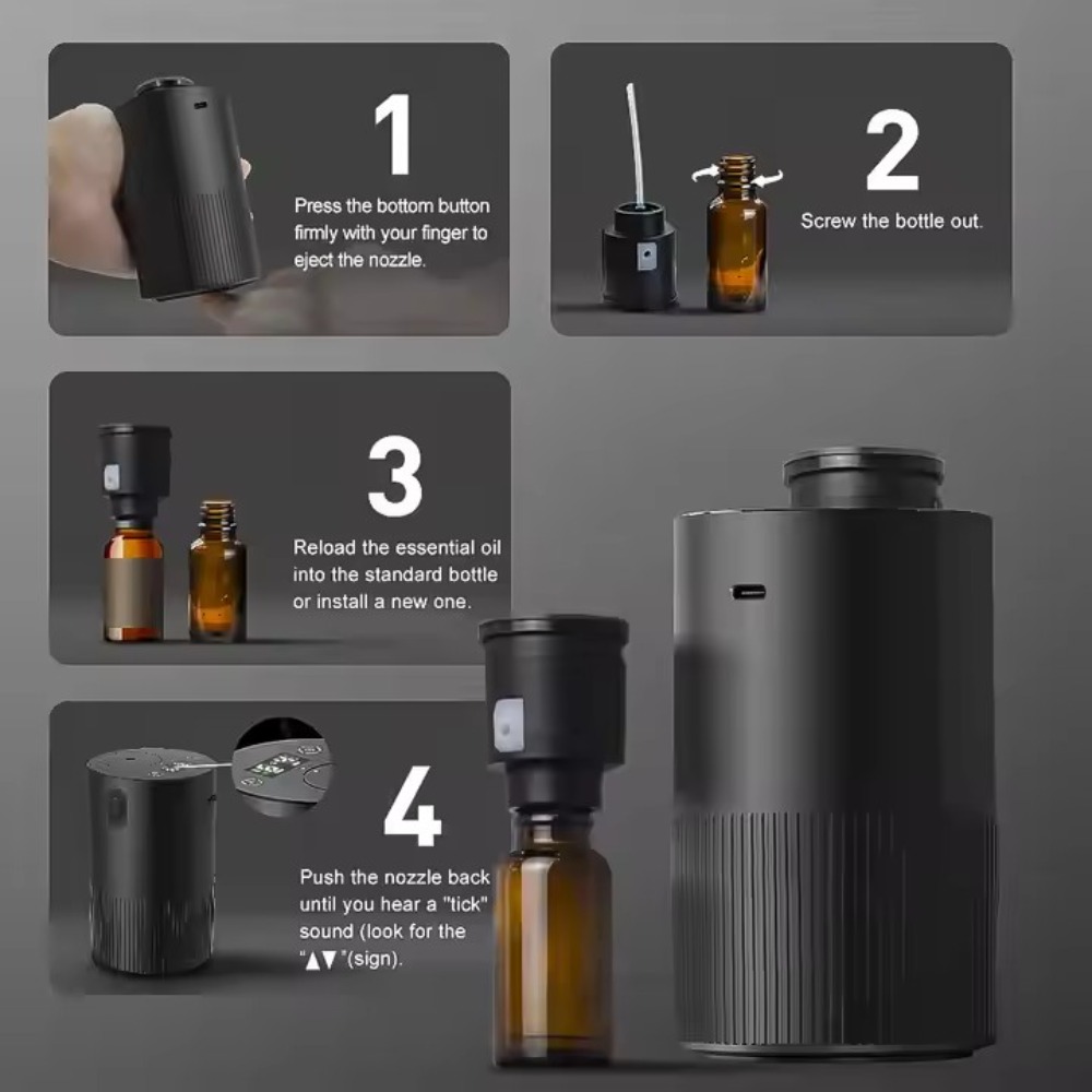 Portable Essential Oil Diffuse – Home Fragrance Accessories Bewertung und Preis